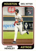 2023 Topps Heritage #308 David Hensley