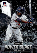 2021 Panini Prizm Draft Picks Power Surge #14 Donta Williams
