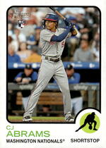 2022 Topps Heritage High Number #501 Cj Abrams