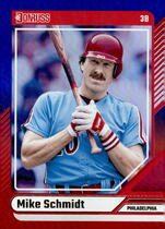 2024 Donruss Red and Blue #31 Mike Schmidt