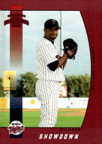 2005 Donruss Team Heroes Showdown Red #185 Johan Santana