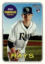 2018 Topps Heritage High Number #543 Ryan Yarbrough