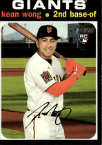 2020 Topps Heritage High Number #541 Kean Wong