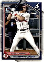 2024 Bowman Draft #BD-129 Nick Montgomery