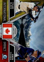 2024 Bowman Chrome International Impact #II-25 Tyler Black|Owen Caissie