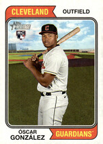 2023 Topps Heritage #382 Oscar Gonzalez