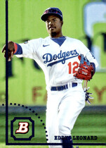 2022 Bowman Heritage Prospects (CMP 754) #BHP-124 Eddys Leonard