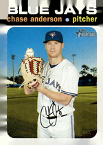 2020 Topps Heritage #384 Chase Anderson