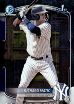 2025 Bowman Chrome Prospects #BCP-71 Richard Matic