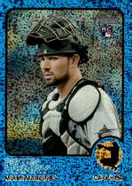2022 Topps Heritage High Number Chrome Blue Sparkle Refractor #656 Payton Henry