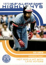 2022 Topps Heritage High Number 1973 MLB All-Star Game Highlights #ASGH-10 Rod Carew