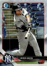 2018 Bowman Chrome Draft Refractor #BDC-84 Ryder Green