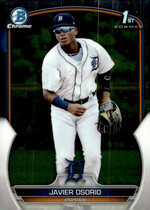 2023 Bowman Chrome Prospects #BCP-4 Javier Osorio
