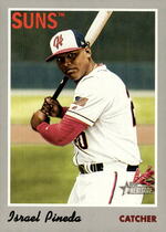 2019 Topps Heritage Minor League #35 Israel Pineda
