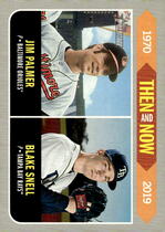 2019 Topps Heritage Then and Now #TN-4 Blake Snell|Jim Palmer