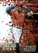 2023 Topps 2022 Greatest Hits #22GH-5 Byron Buxton