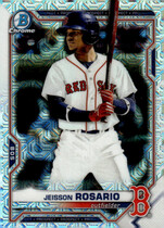 2021 Bowman Chrome Mega (Mojo Refractor) #BCP-37 Jeisson Rosario