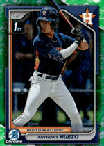 2024 Bowman Chrome Prospects Lunar Glow Refractor #BCP-108 Anthony Huezo