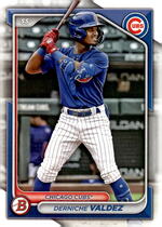 2024 Bowman Draft #BD-188 Derniche Valdez