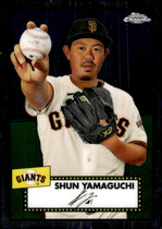 2021 Topps Chrome Platinum Anniversary #153 Shun Yamaguchi