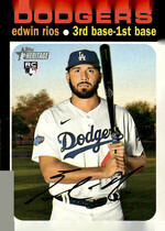 2020 Topps Heritage High Number #530 Edwin Rios