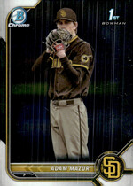 2022 Bowman Chrome Draft #BDC-4 Adam Mazur