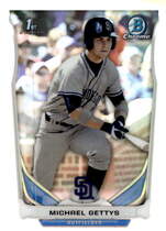 2014 Bowman Chrome Draft #CDP49 Michael Gettys