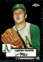2021 Topps Chrome Platinum Anniversary #643 Catfish Hunter