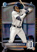 2025 Bowman Chrome Prospects Reptilian Refractor #BCP-5 Franyerber Montilla