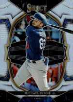 2023 Panini Select Silver Prizm #58 Michael Busch
