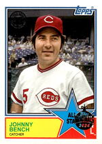 2025 Topps Holiday Originals 2025 Foil Buybacks #83AS-72 Johnny Bench