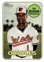 2018 Topps Heritage High Number #616 Tim Beckham