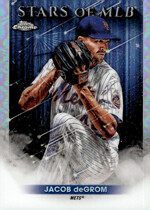 2022 Topps Chrome Stars of MLB #SMLBC-13 Jacob Degrom