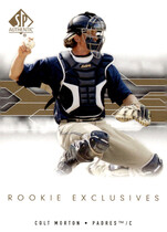 2008 SP Authentic Rookie Exclusives #RE-CM Colt Morton