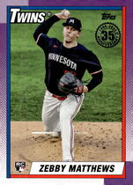 2025 Topps 1990 Topps #T90-74 Zebby Matthews