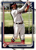 2024 Bowman Draft #BD-200 Jose Perdomo