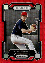 2024 Panini Prizm Red Prizm #94 Alex Clemmey