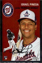 2023 Topps Chrome Platinum Anniversary #153 Israel Pineda