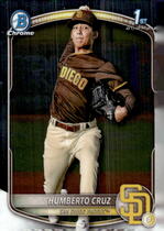 2025 Bowman Chrome Prospects #BCP-96 Humberto Cruz