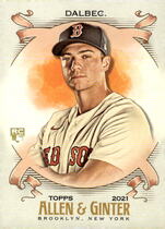 2021 Topps Allen & Ginter #121 Bobby Dalbec