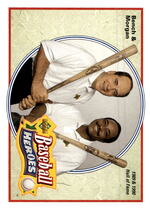 1992 Upper Deck Baseball Heroes Johnny Bench & Joe Morgan #44 Johnny Bench|Joe Morgan
