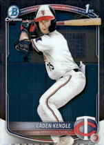2025 Bowman Chrome Prospects #BCP-113 Caden Kendle