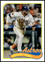2024 Topps Update 1989 Topps #89US-17 Jeremy Pena
