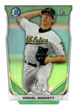 2014 Bowman Chrome Draft #CDP71 Daniel Gossett