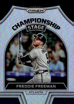 2022 Panini Prizm Championship Stage Silver Prizm #CS-2 Freddie Freeman