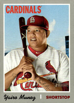 2019 Topps Heritage #312 Yairo Munoz