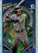 2024 Bowman Chrome Mega Box Prospect Power-Up (Mojo Refractor) #PP-17 George Lombard Jr.