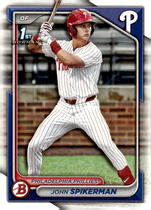 2024 Bowman Draft #BD-49 John Spikerman