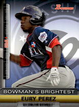 2011 Bowman Bowmans Brightest #BBR10 Eury Perez