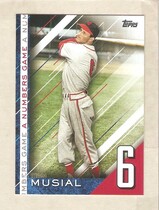 2020 Topps Update A Numbers Game #NG-11 Stan Musial